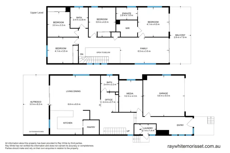 Floorplan of Homely house listing, 8B Kallaroo Road, Brightwaters NSW 2264