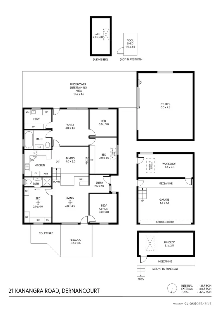 Floorplan of Homely house listing, 21 Kanangra Road, Dernancourt SA 5075
