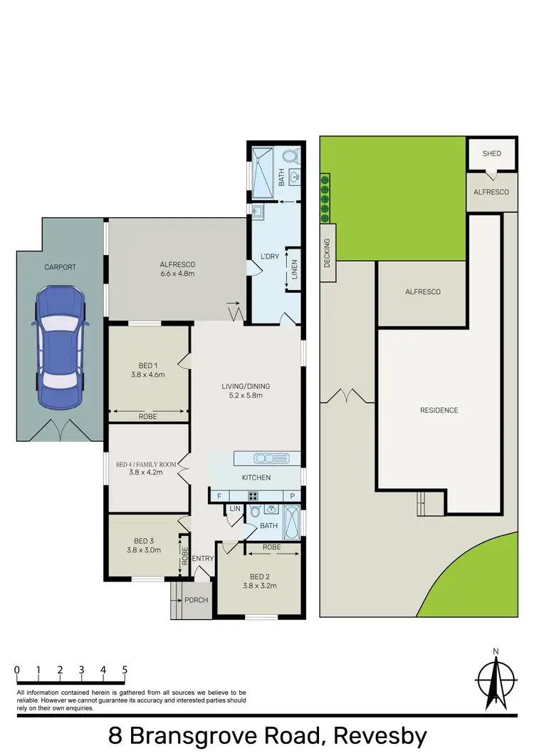 Floorplan of Homely house listing, 8 Bransgrove Road, Revesby NSW 2212