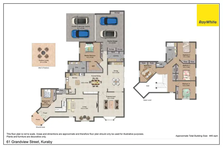 Floorplan of Homely house listing, 61 Grandview Street, Kuraby QLD 4112
