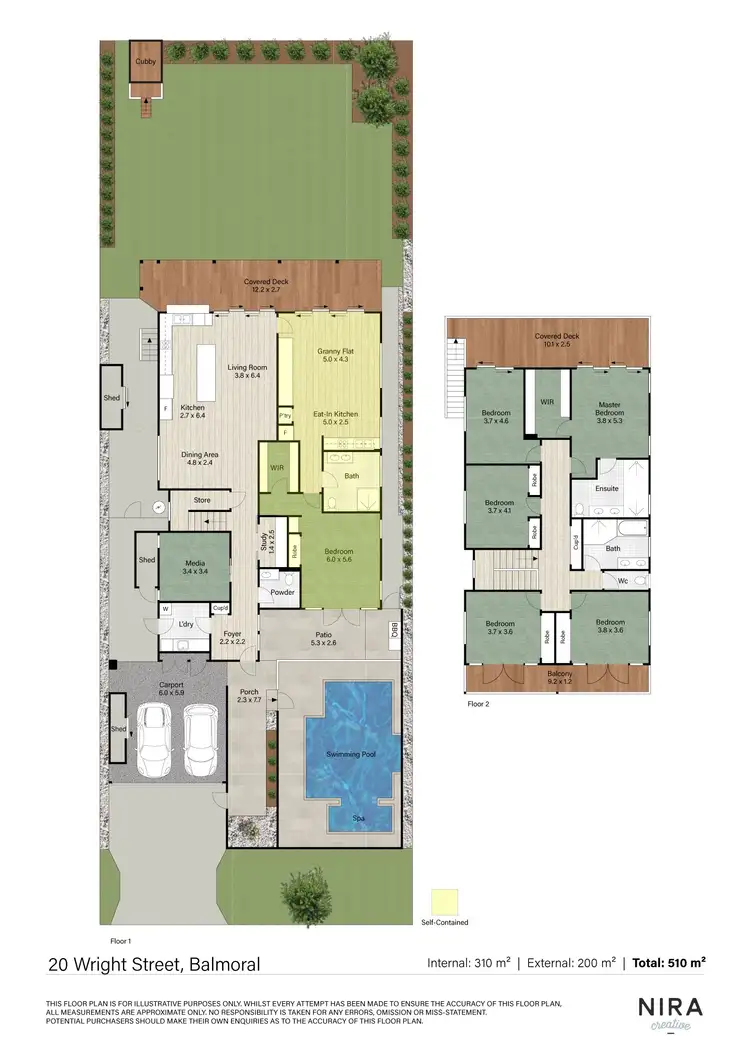 Floorplan of Homely house listing, 20 Wright Street, Balmoral QLD 4171