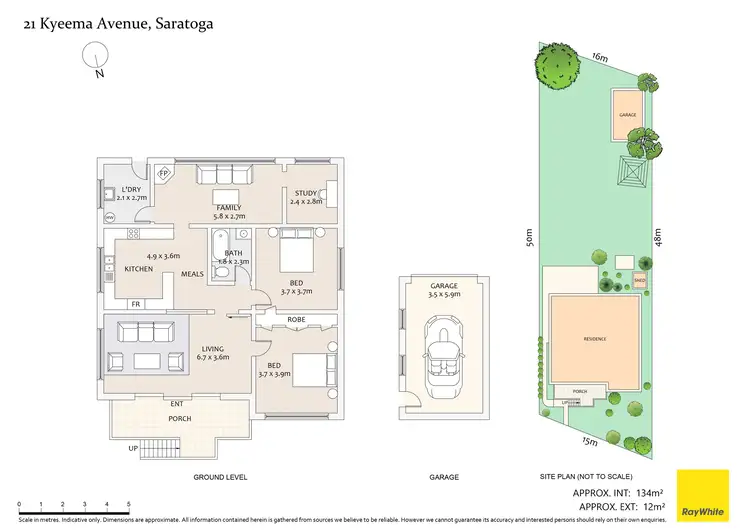 Floorplan of Homely house listing, 21 Kyeema Avenue, Saratoga NSW 2251