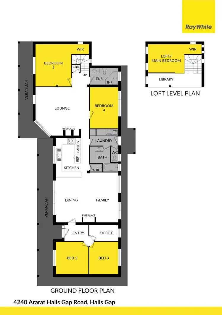 Floorplan of Homely house listing, 4240 Ararat-Halls Gap Road, Halls Gap VIC 3381