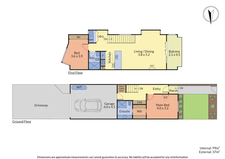 Floorplan of Homely unit listing, 4/1 Laurence Grove, Ringwood East VIC 3135