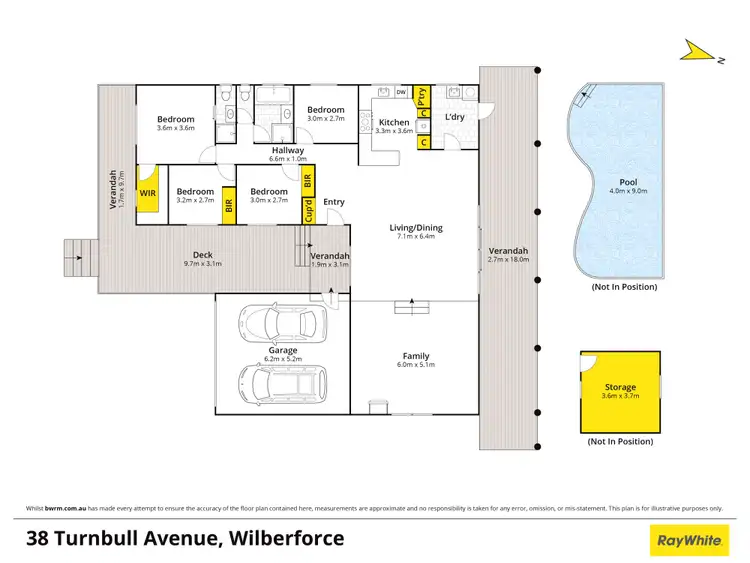 Floorplan of Homely house listing, 38 Turnbull Avenue, Wilberforce NSW 2756