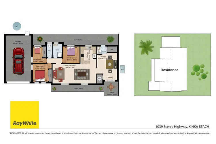 Floorplan of Homely house listing, 1039 Scenic Highway, Kinka Beach QLD 4703