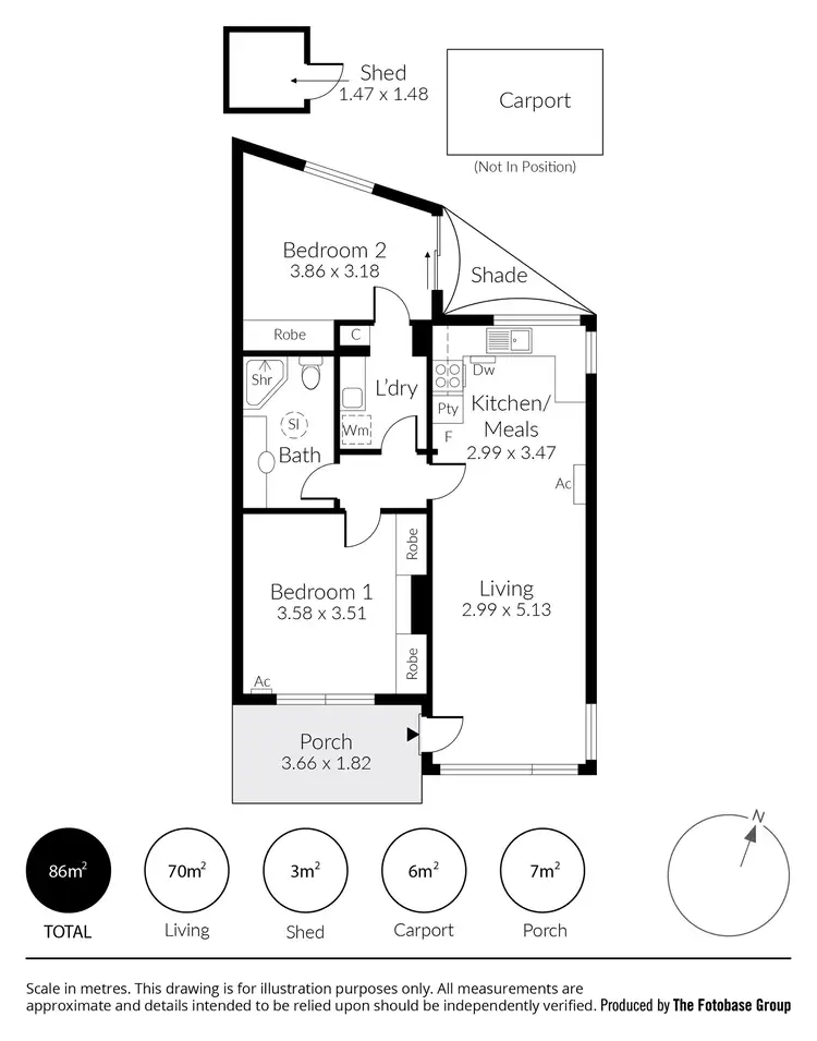 Floorplan of Homely unit listing, 4/24 Ashbrook Avenue, Payneham SA 5070