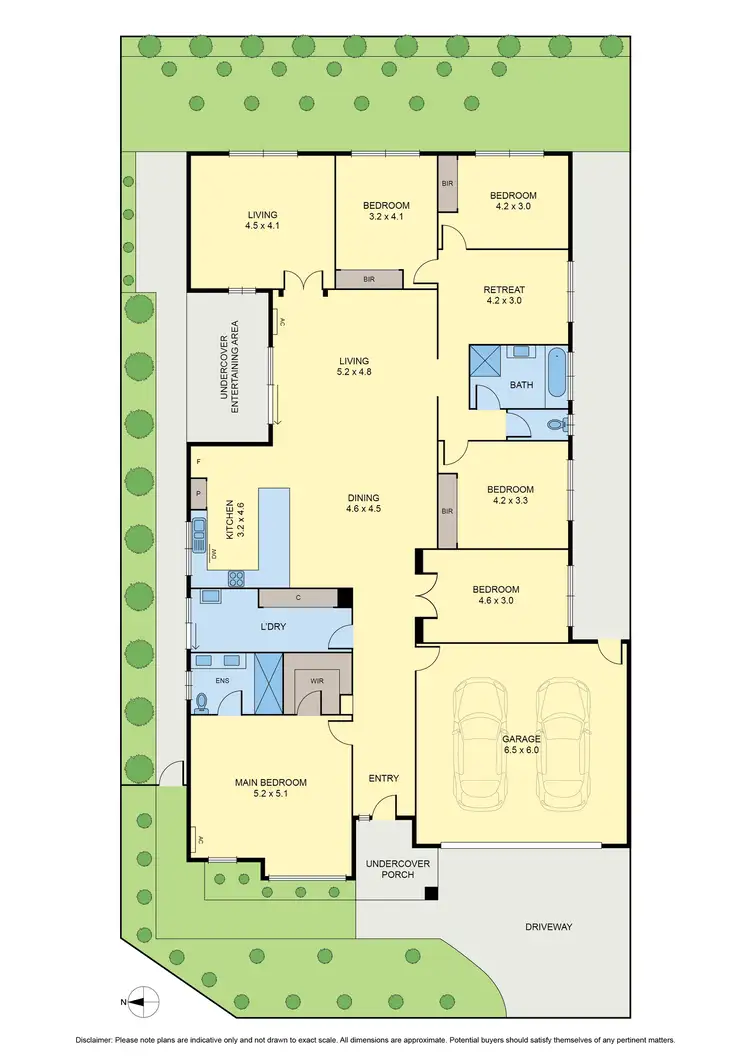 Floorplan of Homely house listing, 1 Bondin Grove, Greenvale VIC 3059
