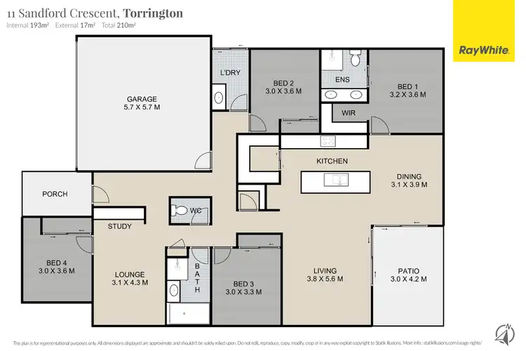 Floorplan of Homely house listing, 11 Sandford Crescent, Torrington QLD 4350