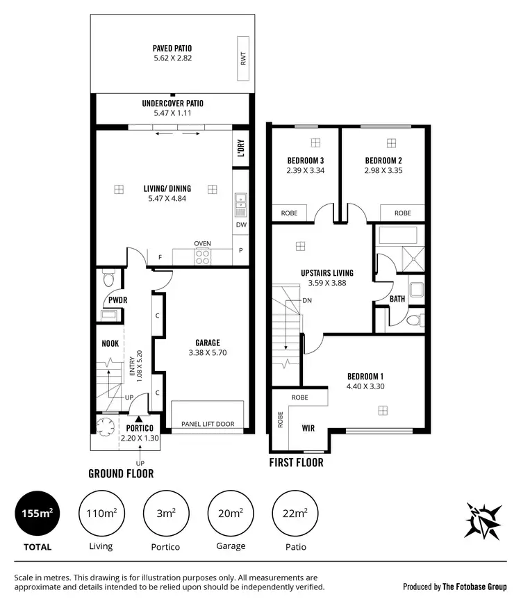 Floorplan of Homely house listing, 3/323 Main South Road, Morphett Vale SA 5162