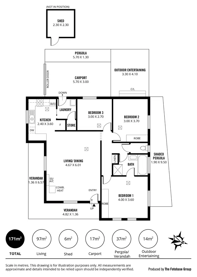 Floorplan of Homely house listing, 1/8 Saleyard Road, Nairne SA 5252