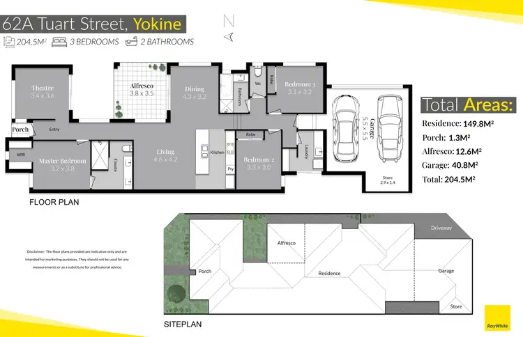 Floorplan of Homely house listing, 62B Tuart Street, Yokine WA 6060