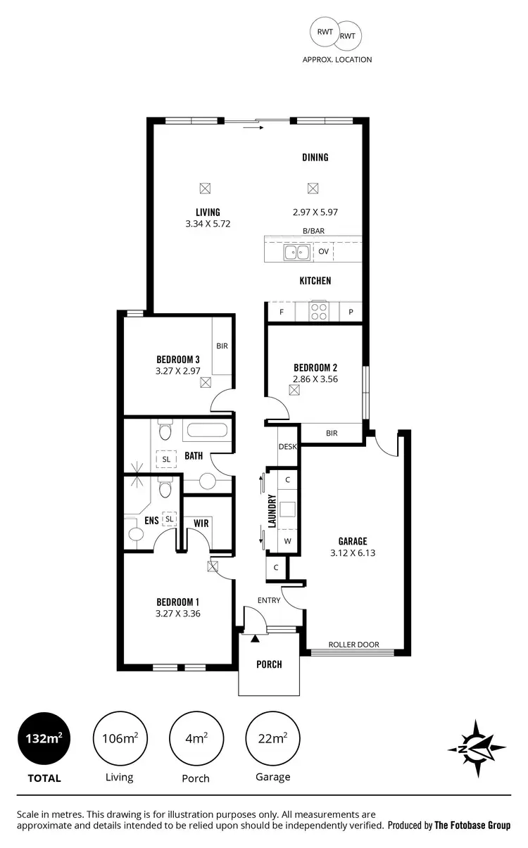 Floorplan of Homely house listing, 46A Ferry Avenue, Plympton Park SA 5038