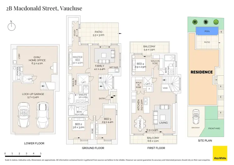 Floorplan of Homely house listing, 2B Macdonald Street, Vaucluse NSW 2030