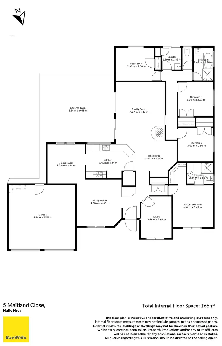 Floorplan of Homely house listing, 5 Maitland Close, Halls Head WA 6210