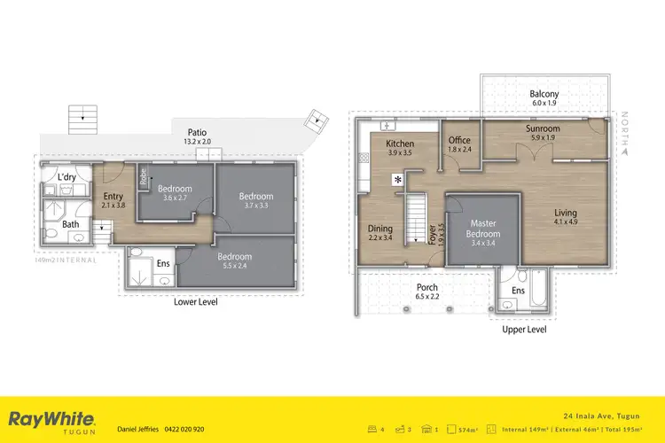 Floorplan of Homely house listing, 24 Inala Avenue, Tugun QLD 4224