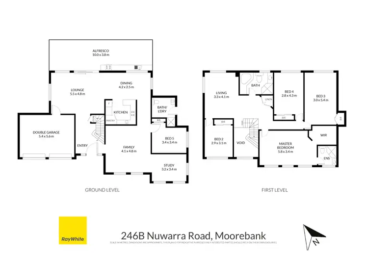 Floorplan of Homely house listing, 246B Nuwarra Road, Moorebank NSW 2170
