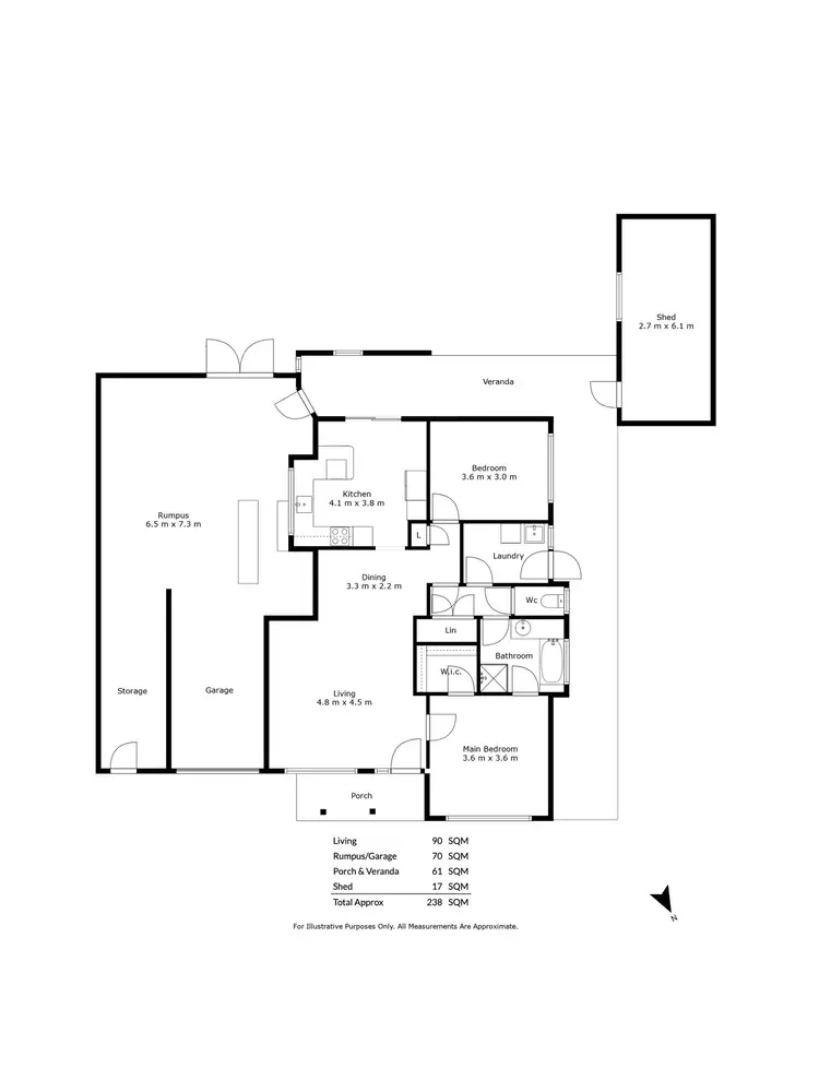 Floorplan of Homely house listing, 58 Summerford Road, Aberfoyle Park SA 5159