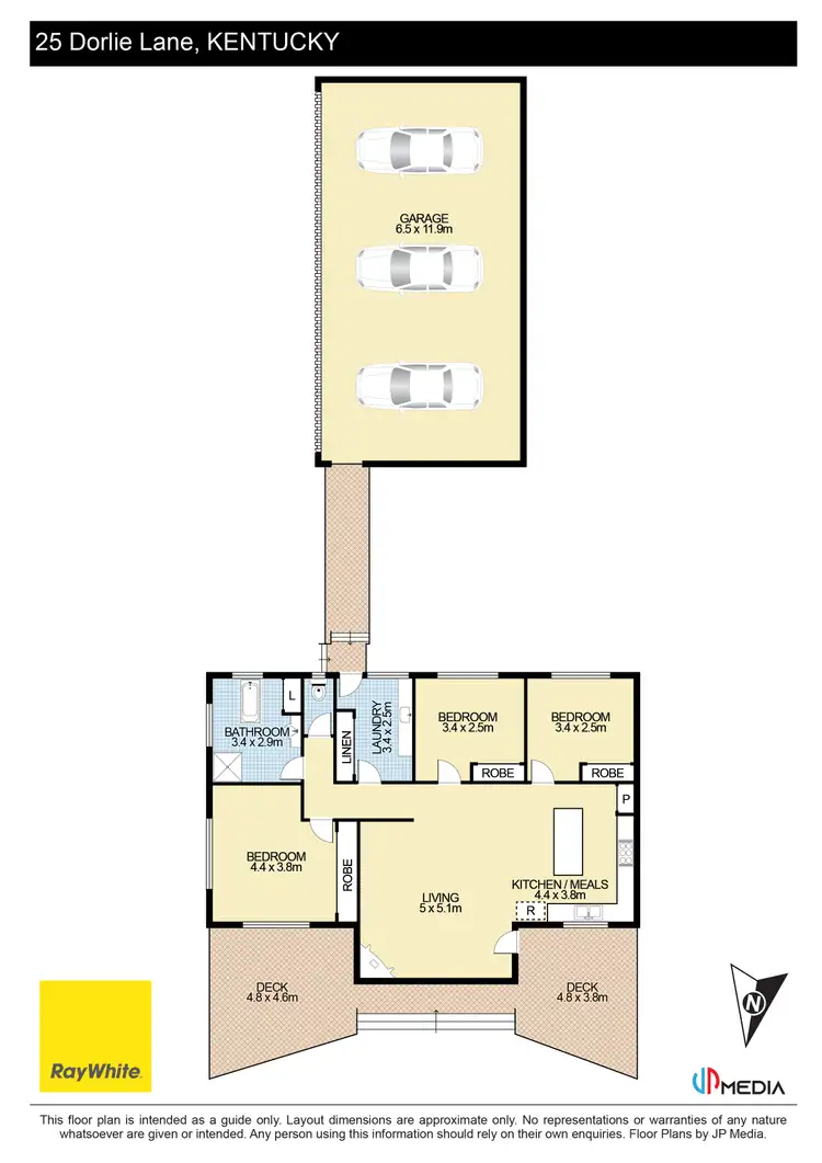 Floorplan of Homely house listing, 25 Dorlie Lane, Kentucky NSW 2354