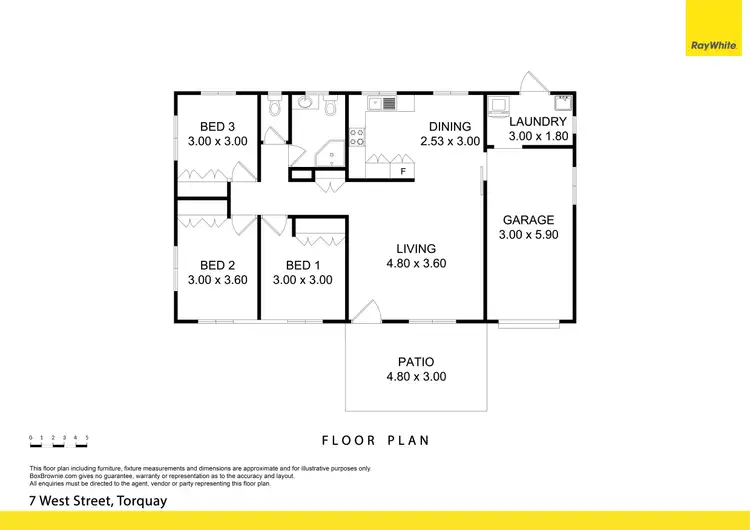 Floorplan of Homely house listing, 7 West Street, Torquay QLD 4655