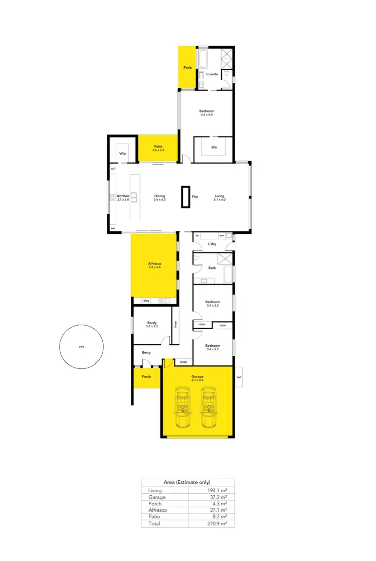Floorplan of Homely house listing, 23 Princes Avenue, Crafers West SA 5152