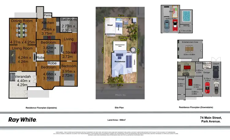 Floorplan of Homely house listing, 74 Main Street, Park Avenue QLD 4701