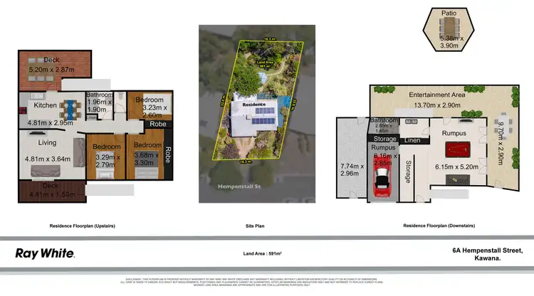 Floorplan of Homely house listing, 6A Hempenstall Street, Kawana QLD 4701