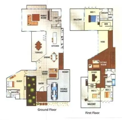 Floorplan of Homely house listing, 7 Dunebean Drive, Banksia Beach QLD 4507