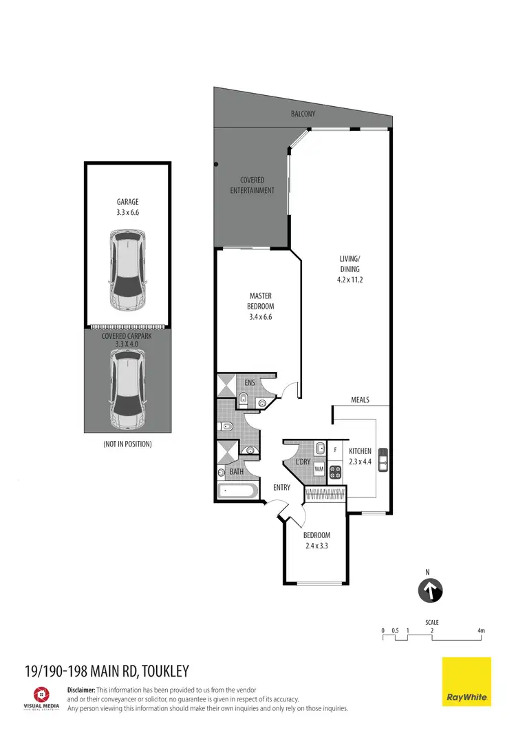 Floorplan of Homely unit listing, 19/190-198 Main Road, Toukley NSW 2263