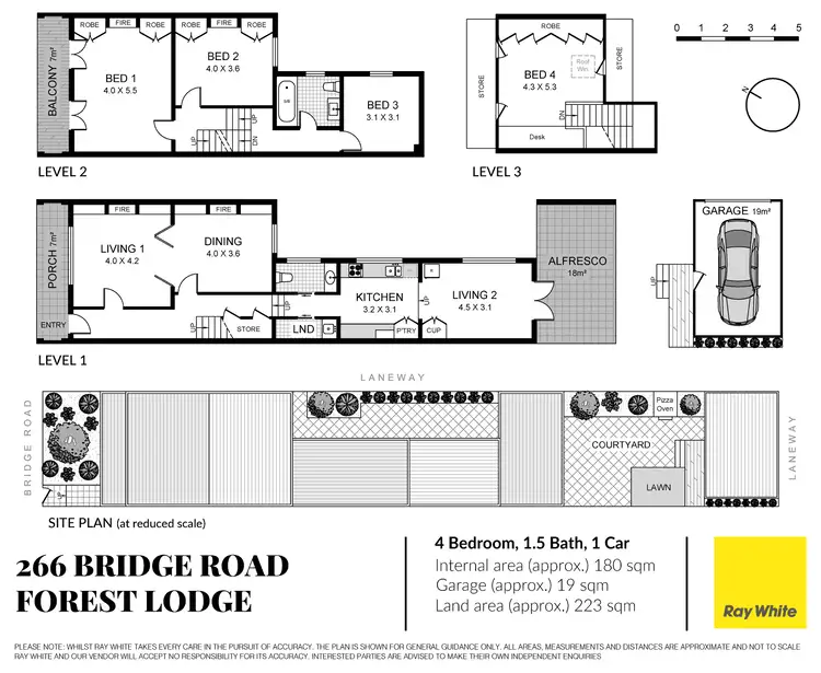 Floorplan of Homely house listing, 266 Bridge Road, Forest Lodge NSW 2037