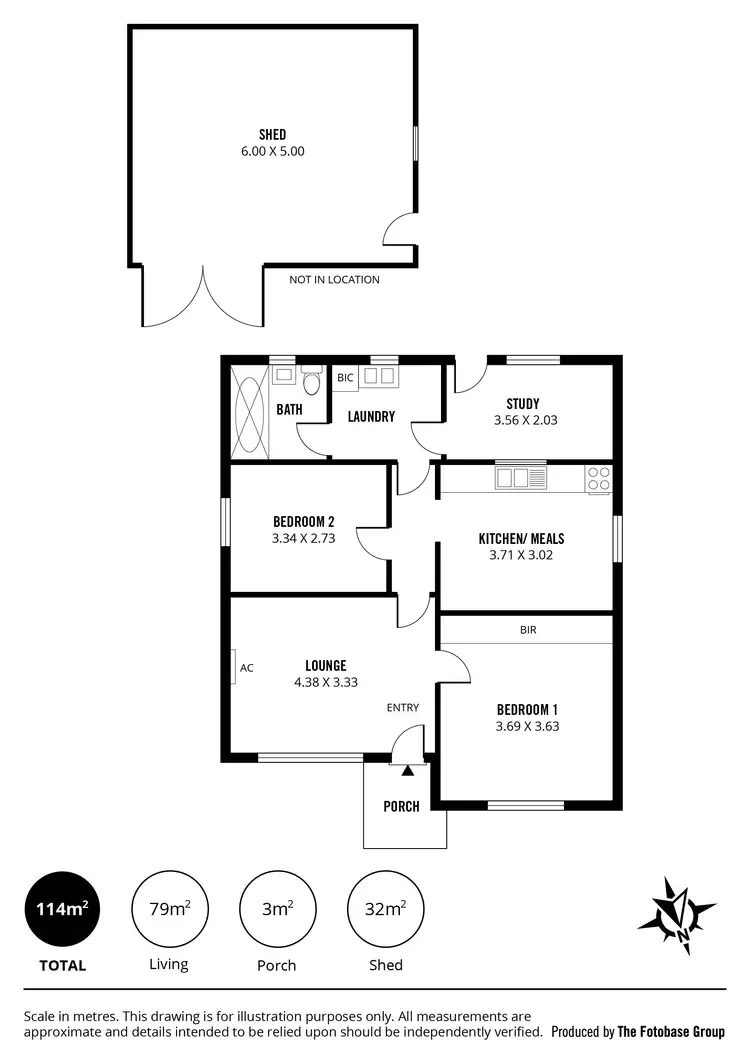 Floorplan of Homely house listing, 7 Shannon Street, Fulham Gardens SA 5024