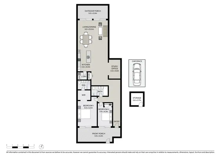Floorplan of Homely apartment listing, 34/87-91 Campbell Street, Liverpool NSW 2170