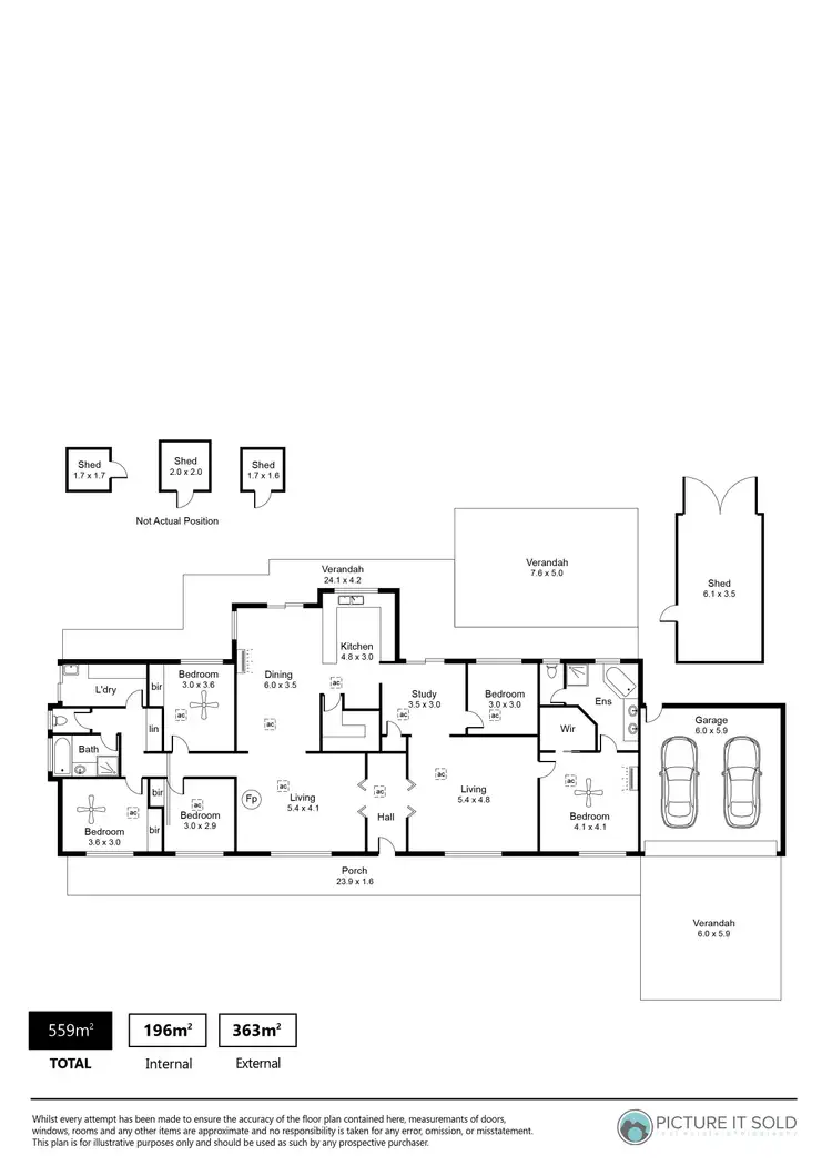 Floorplan of Homely house listing, 19 Bubner Road, Angle Vale SA 5117
