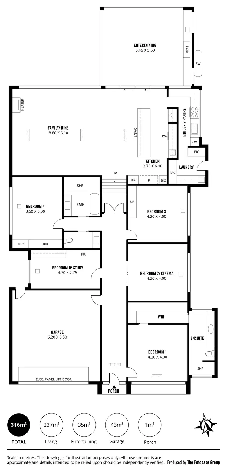 Floorplan of Homely house listing, 10 Hardy Avenue, Mount Barker SA 5251