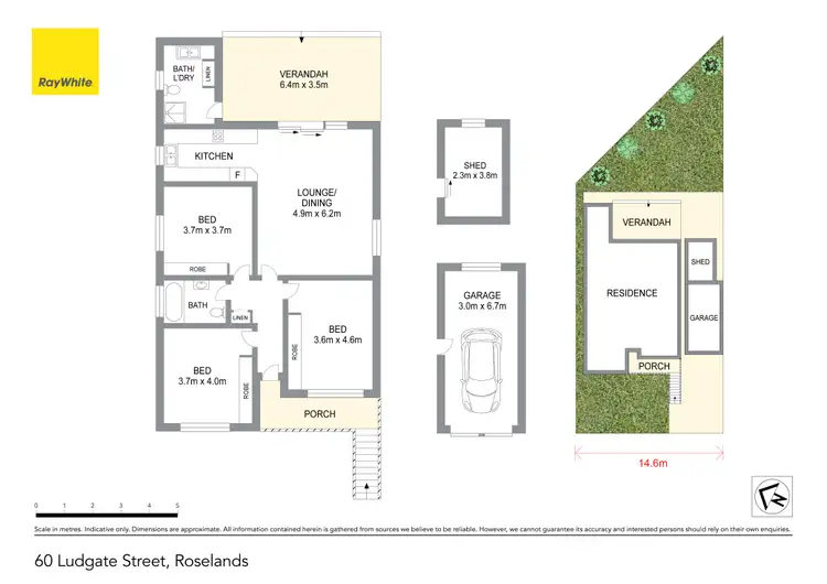 Floorplan of Homely house listing, 60 Ludgate Street, Roselands NSW 2196