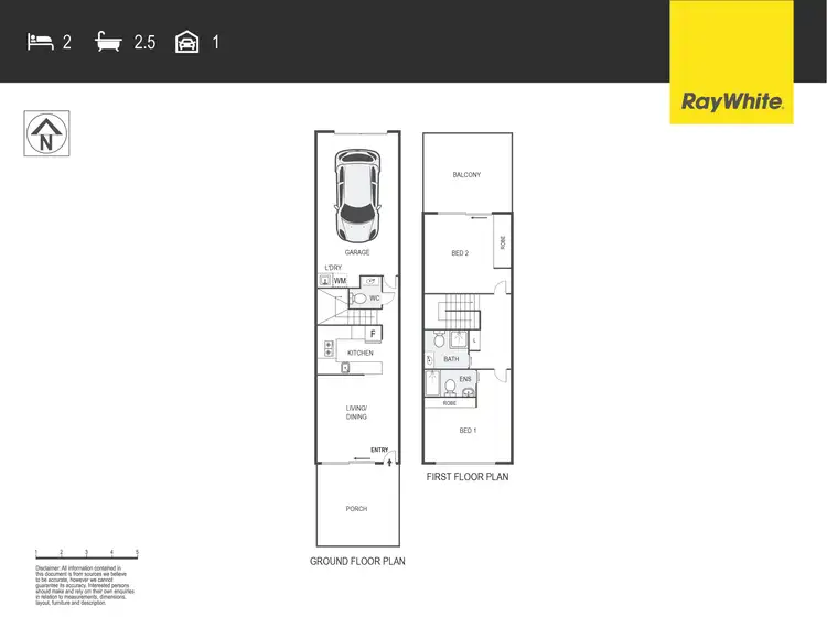 Floorplan of Homely townhouse listing, 21/11 Wanderlight Avenue, Lawson ACT 2617