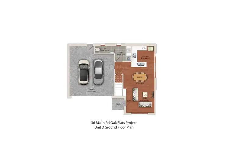 Floorplan of Homely house listing, 3/36 Malin Road, Oak Flats NSW 2529