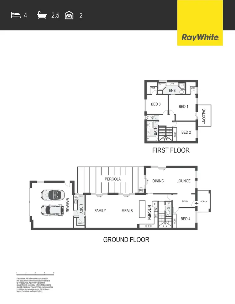 Floorplan of Homely house listing, 4 Ebor Lane, Harrison ACT 2914