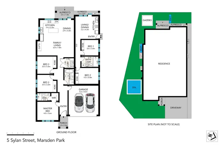 Floorplan of Homely house listing, 5 & 5A Sylan Street, Marsden Park NSW 2765