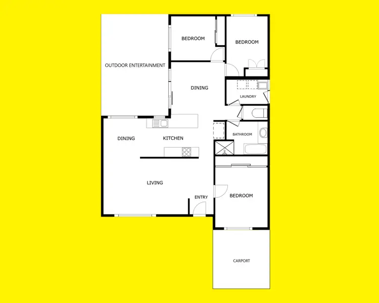 Floorplan of Homely house listing, 5 Ramsay Court, Red Cliffs VIC 3496