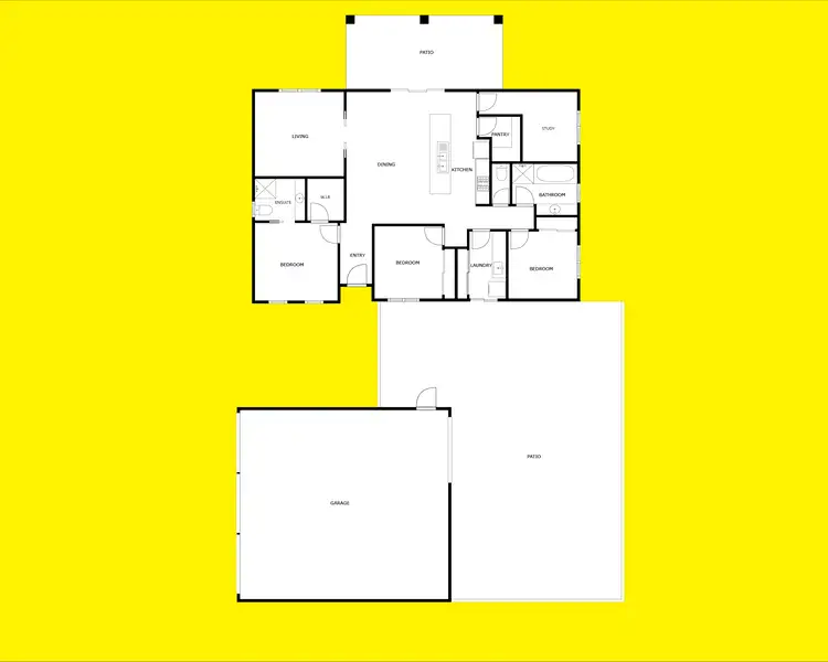 Floorplan of Homely house listing, 9 Sutterby Place, Red Cliffs VIC 3496