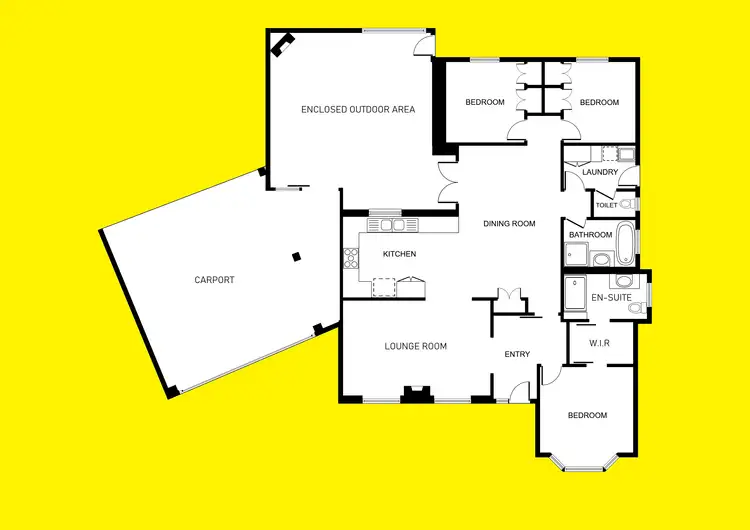 Floorplan of Homely house listing, 14 Helen Court, Mildura VIC 3500
