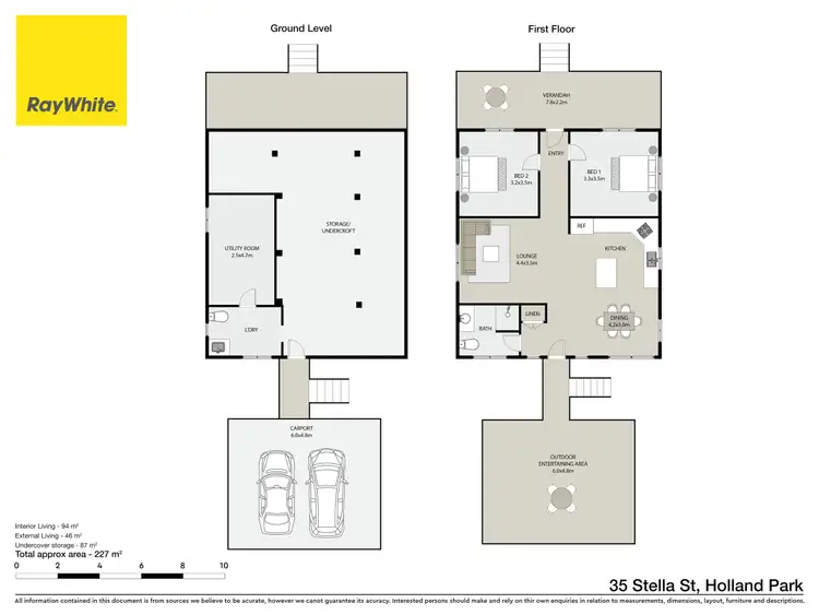Floorplan of Homely house listing, 35 Stella Street, Holland Park QLD 4121