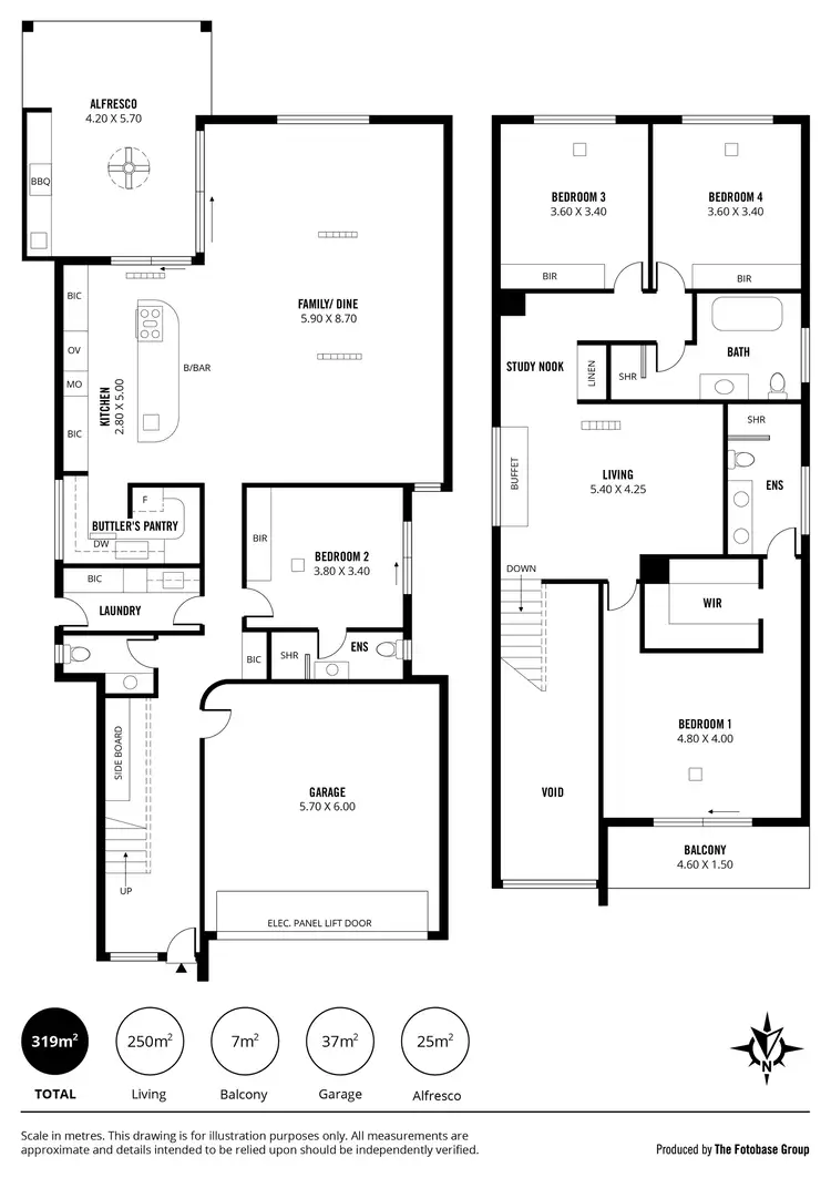 Floorplan of Homely house listing, 6A Charlotte Terrace, Grange SA 5022