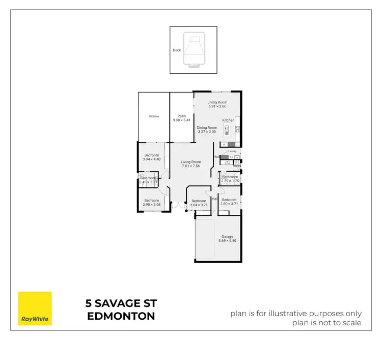 Floorplan of Homely house listing, 5 Savage Street, Edmonton QLD 4869