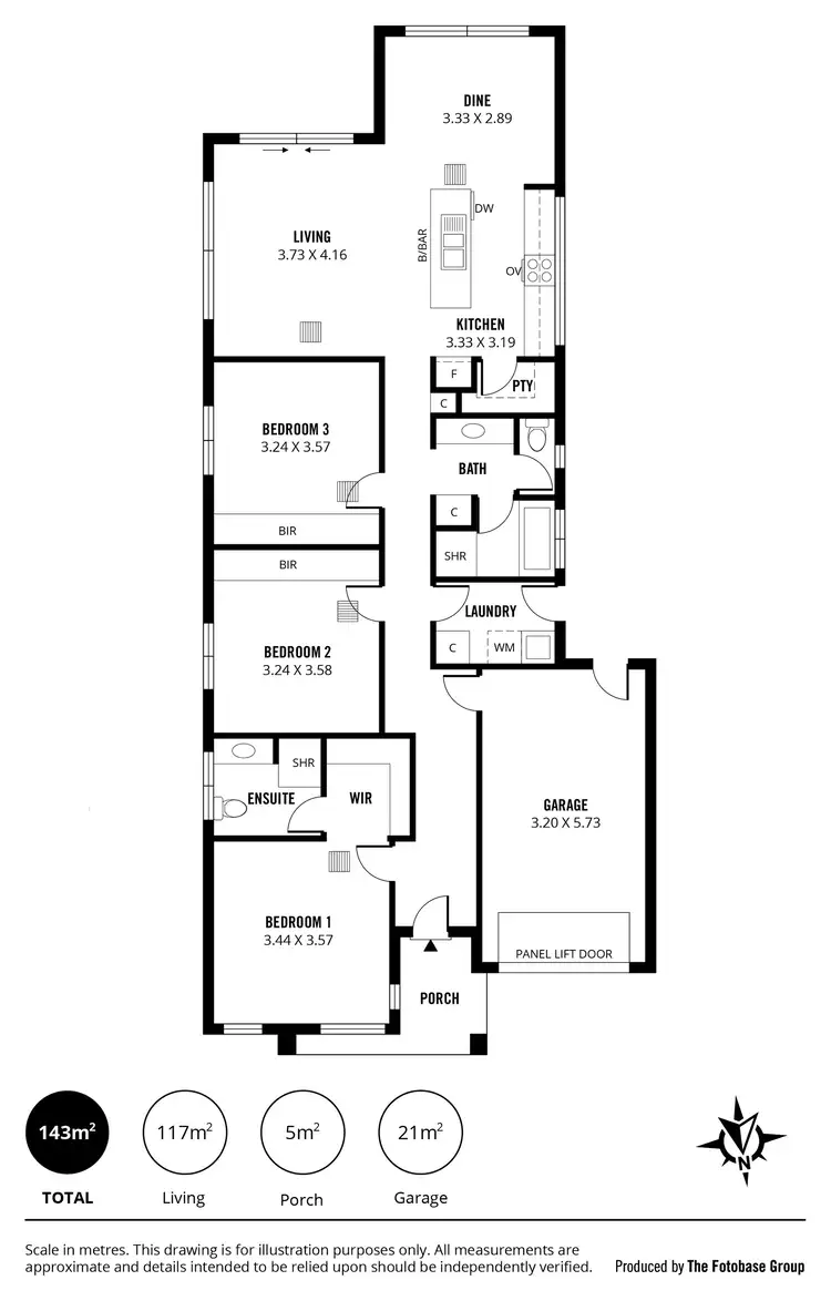 Floorplan of Homely house listing, 32 Bronco Crescent, Mount Barker SA 5251
