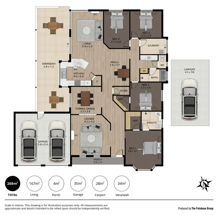 Floorplan of Homely house listing, 15 Glenalbyn Close, Strathalbyn SA 5255