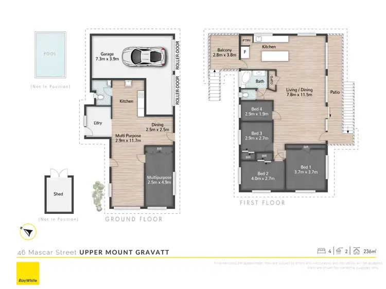 Floorplan of Homely house listing, 46 Mascar Street, Upper Mount Gravatt QLD 4122