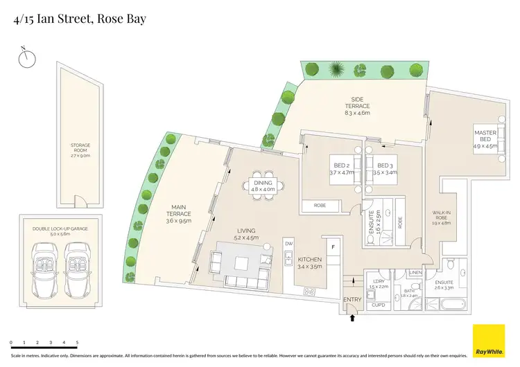 Floorplan of Homely apartment listing, 4/15 Ian Street, Rose Bay NSW 2029