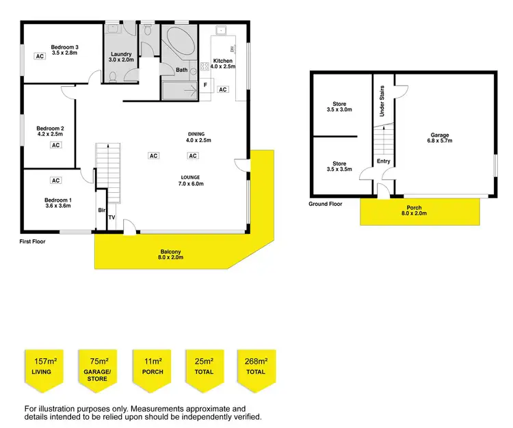 Floorplan of Homely house listing, 6 Hodge Avenue, Encounter Bay SA 5211